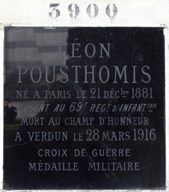 מַצֵּבה פון POUSTHOMIS Léon