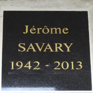 Stèle de SAVARY Jérôme
