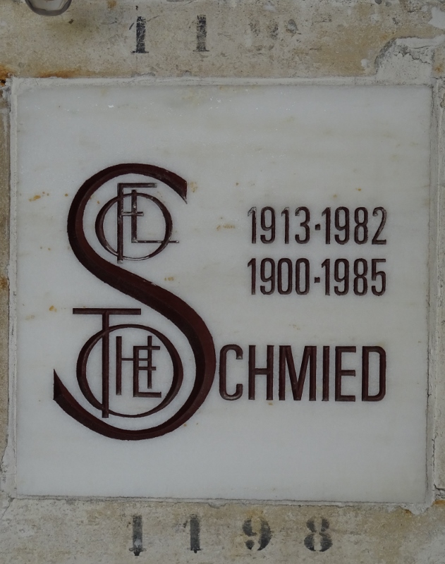 מצבת SCHMIED Théodore, dit Théo