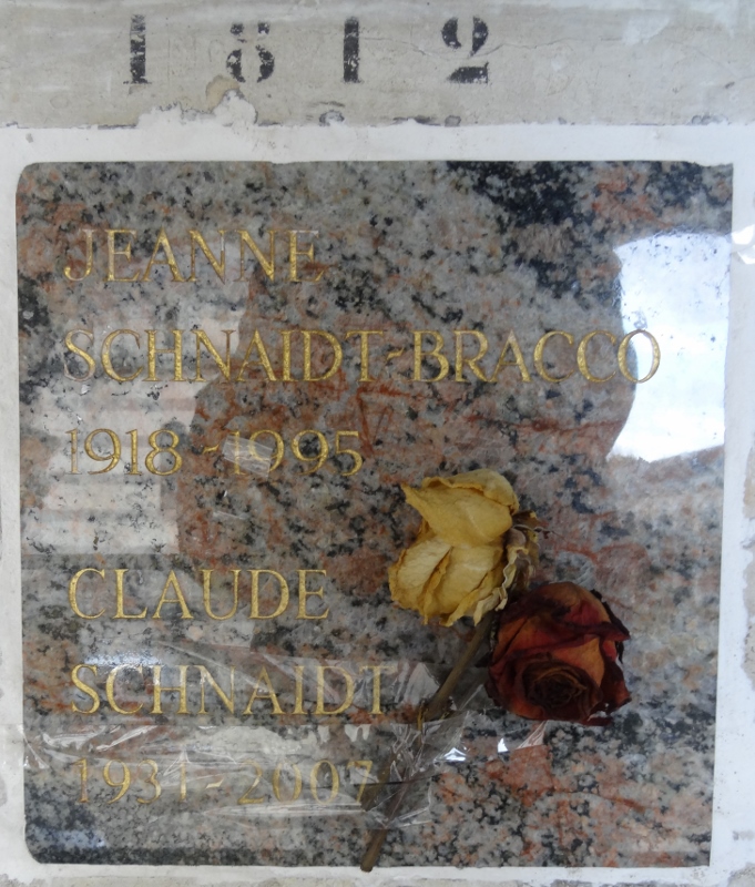 Stèle de SCHNAIDT Claude
