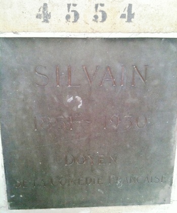 Stèle de SILVAIN Eugène