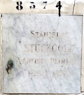 מַצֵּבה פון STUCKGOLD Stanislas