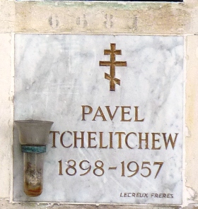 Stèle de TCHELITCHEW Pavel