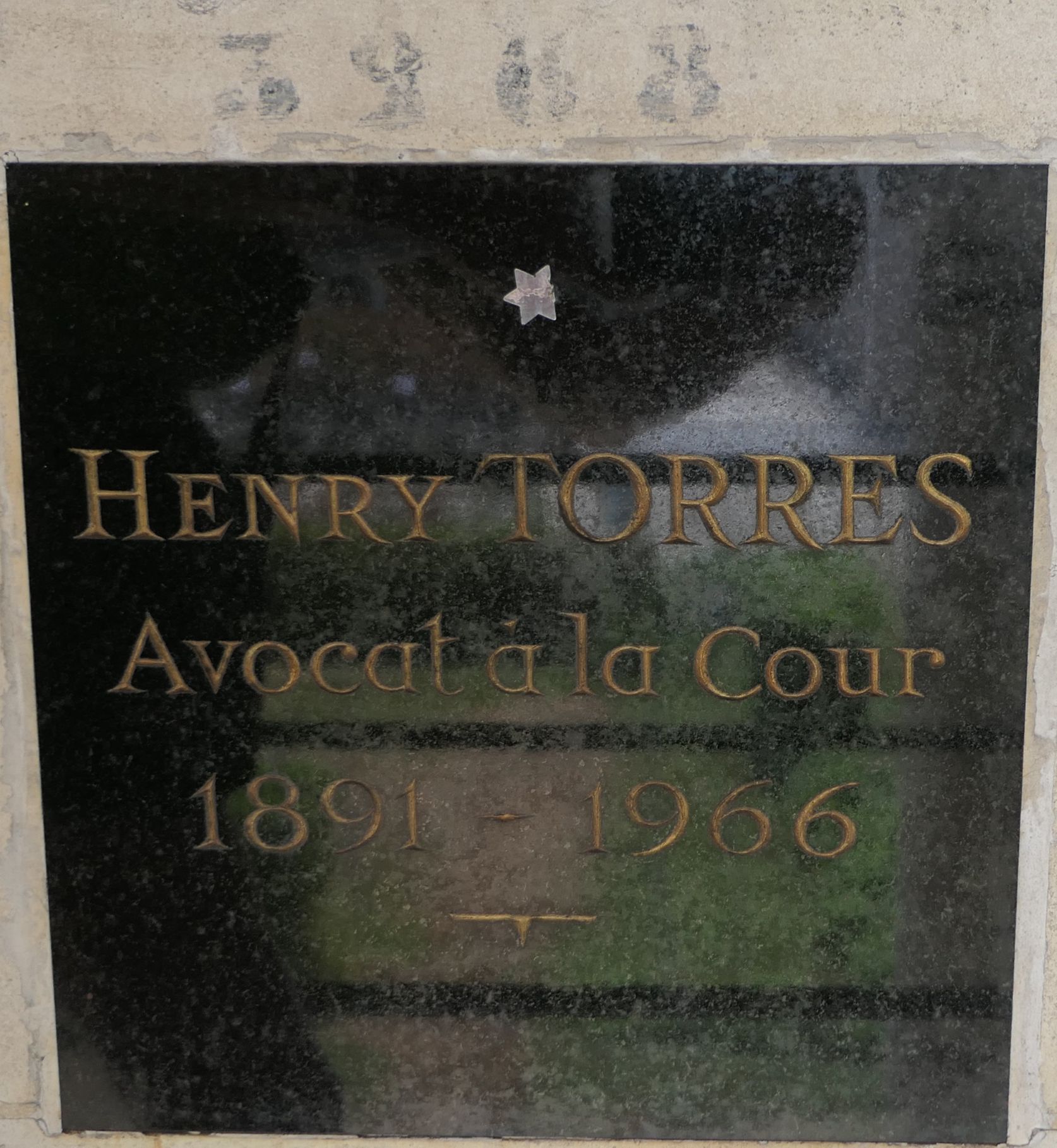 Stèle de TORRES Henry