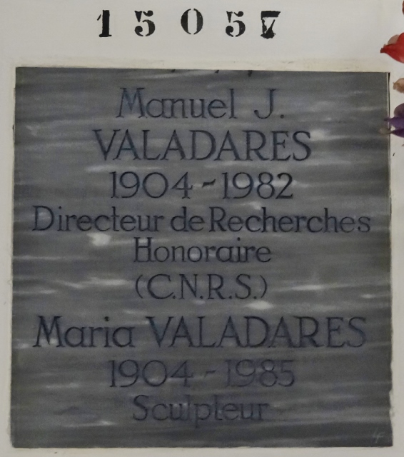 Lápide de VALADARES Manuel