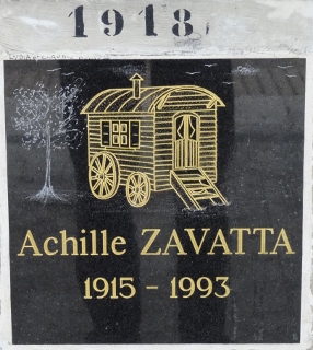 شاهدة قبر ZAVATTA Alfonso, dit Achille