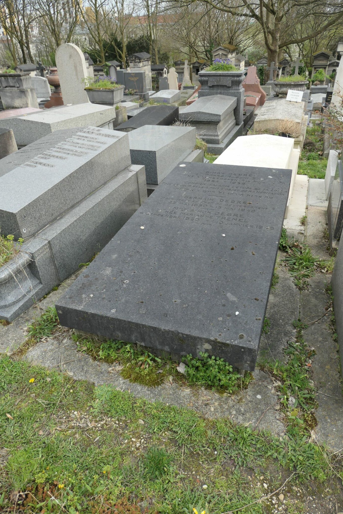 Stèle de DEBRE Germain