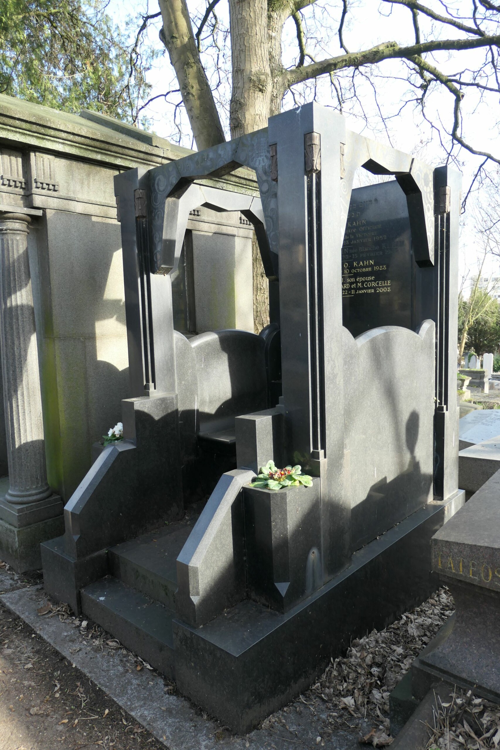 Stèle de KAHN Henri