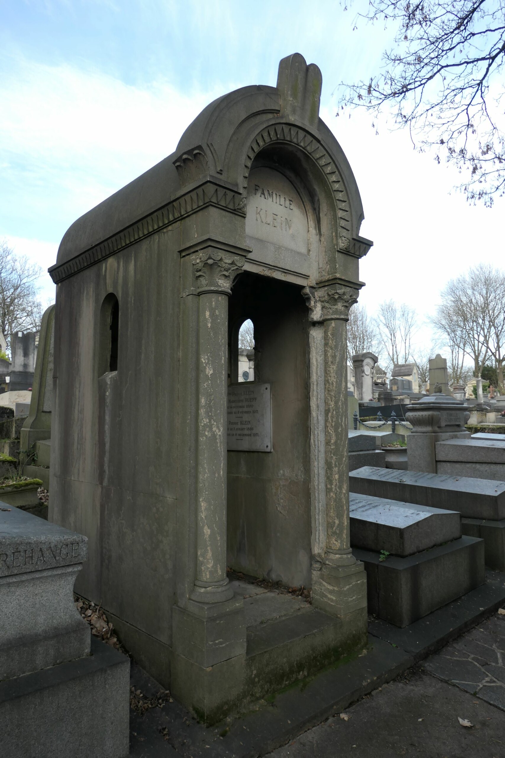 Stèle de KLEIN Pierre