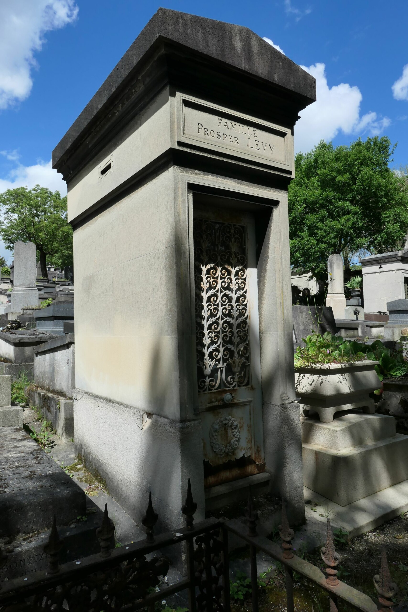 Grabstein von RHEIMS Léon Lazare