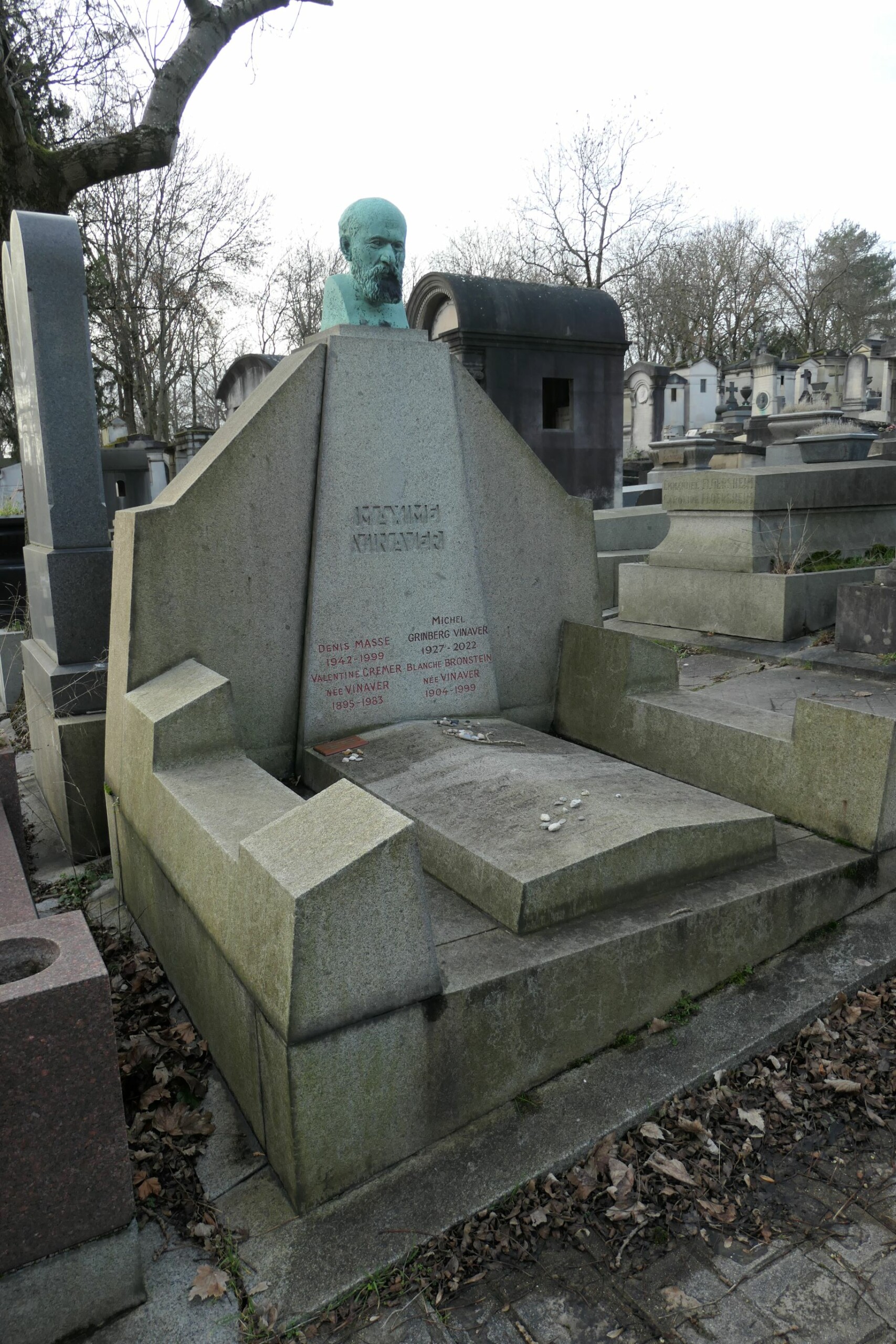 Stèle de VINAVER Maxime