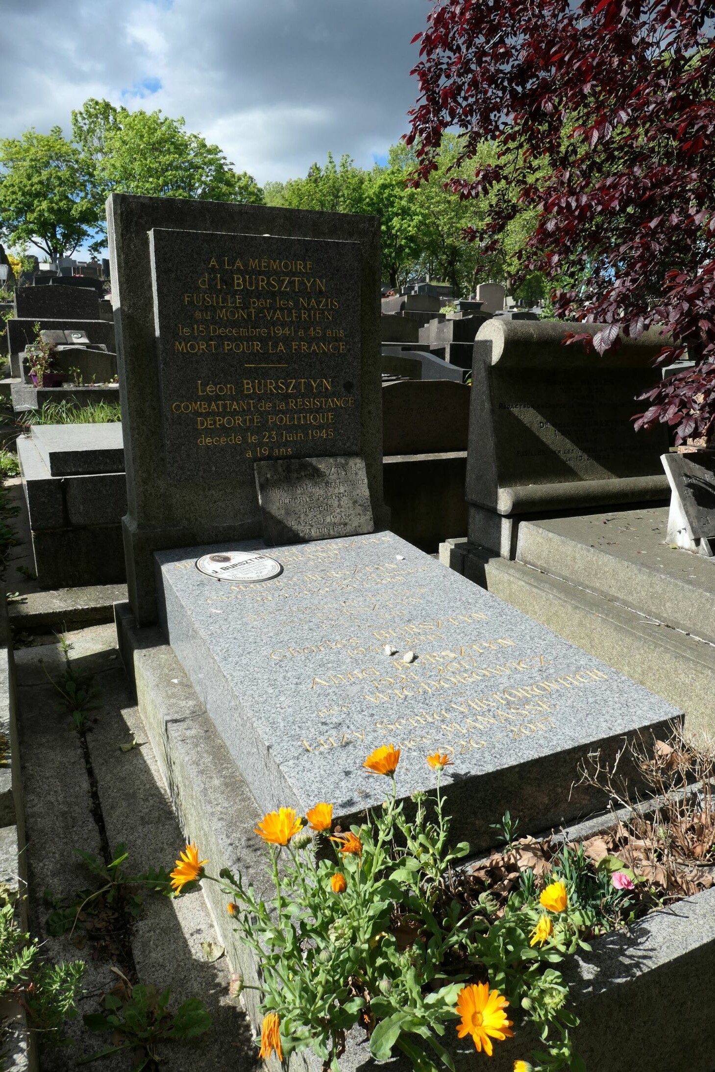 מַצֵּבה פון BURSZTYN Léon