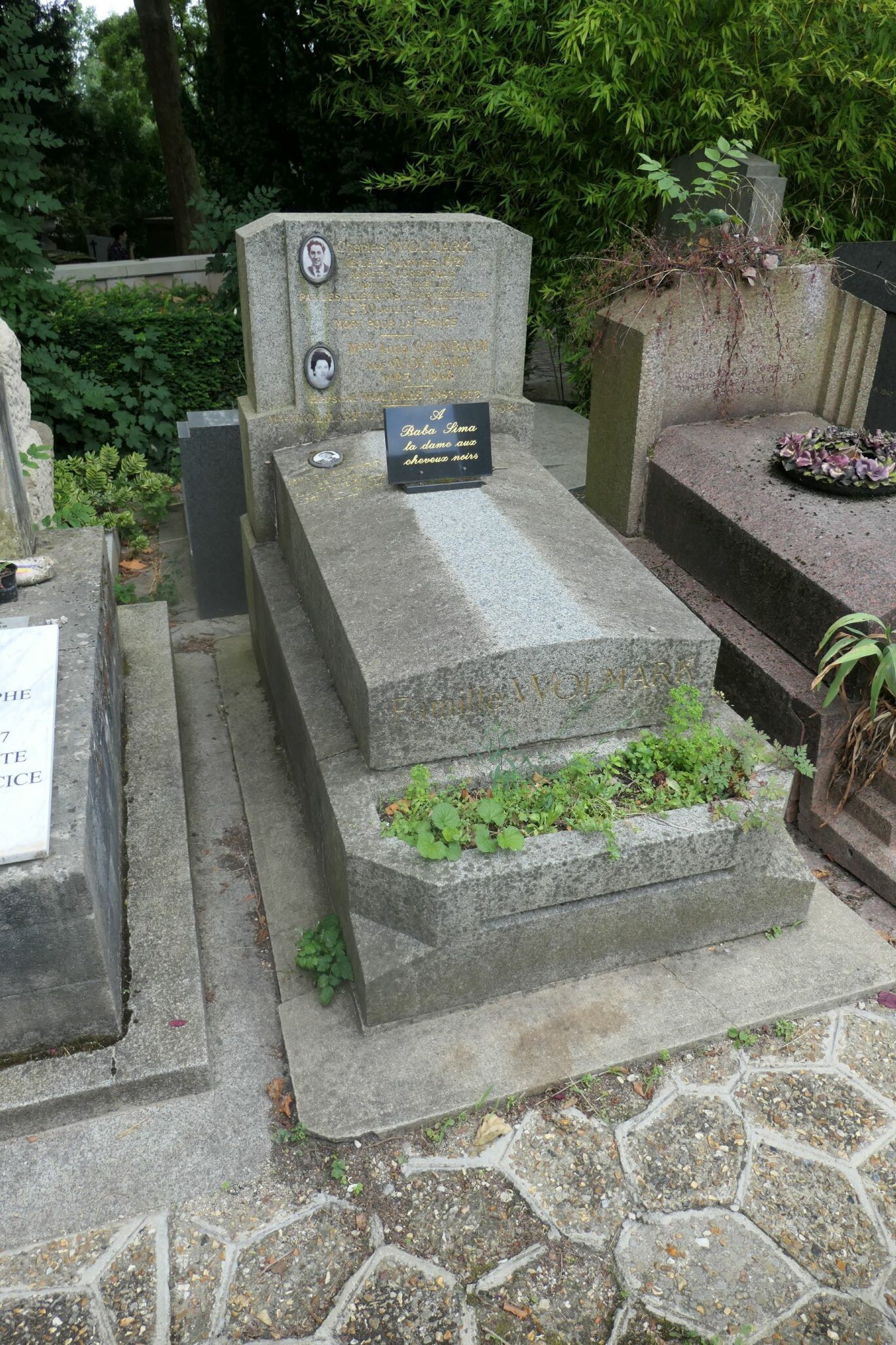 Stèle de WOLMARK Charles