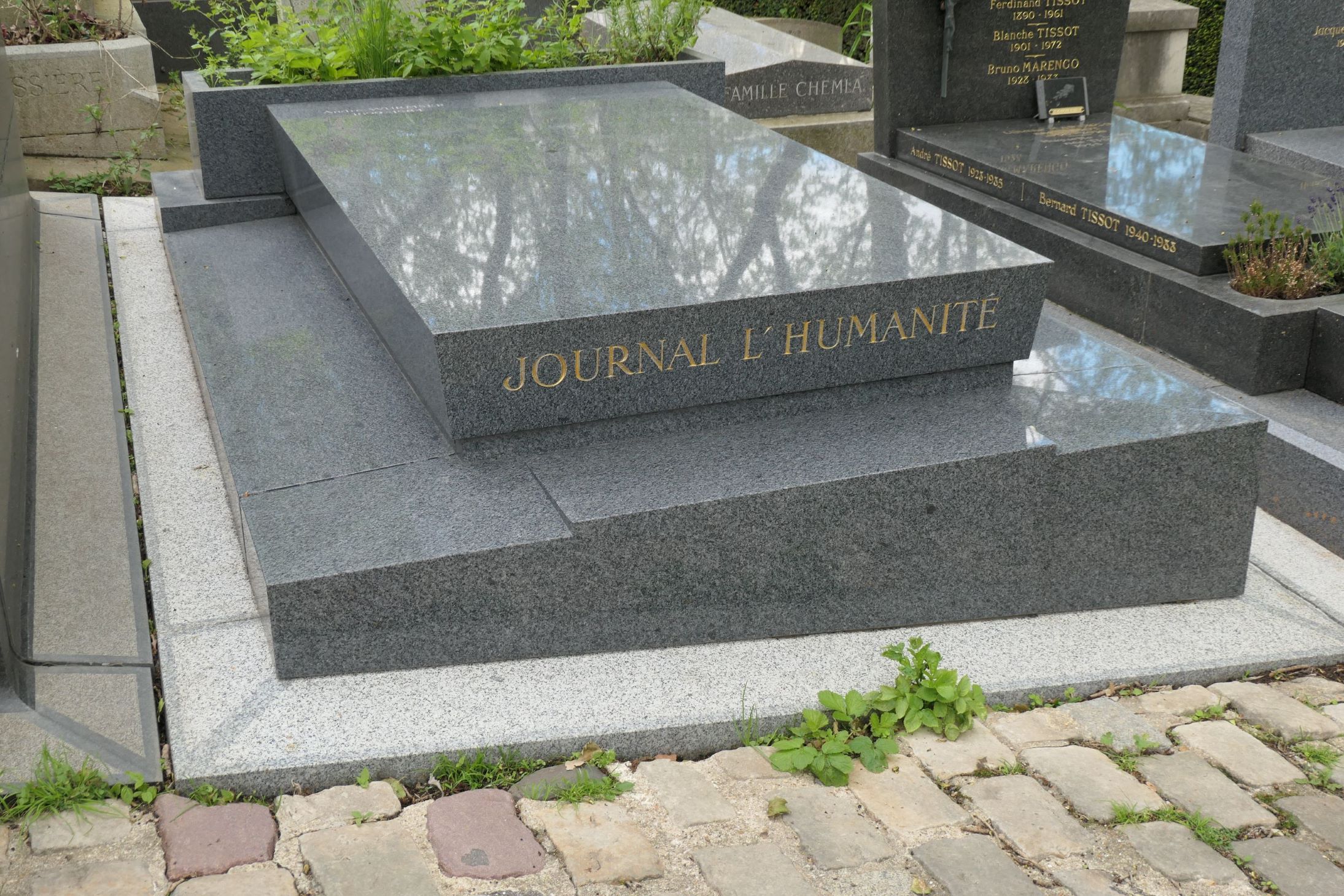 Grafsteen van WURMSER André