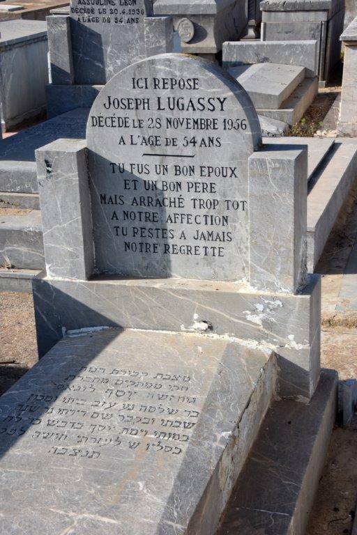 Grafsteen van LUGASSY Joseph