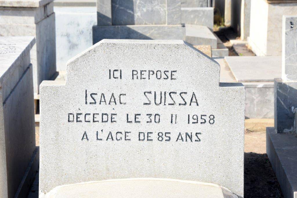 מַצֵּבה פון SUISSA Isaac