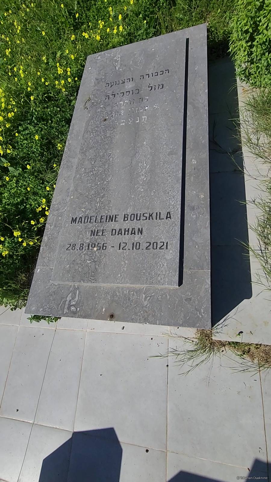 מַצֵּבה פון BOUSKILA MADELEINE