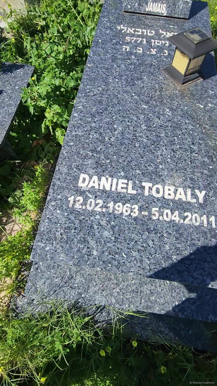 Stèle de Tobaly Daniel