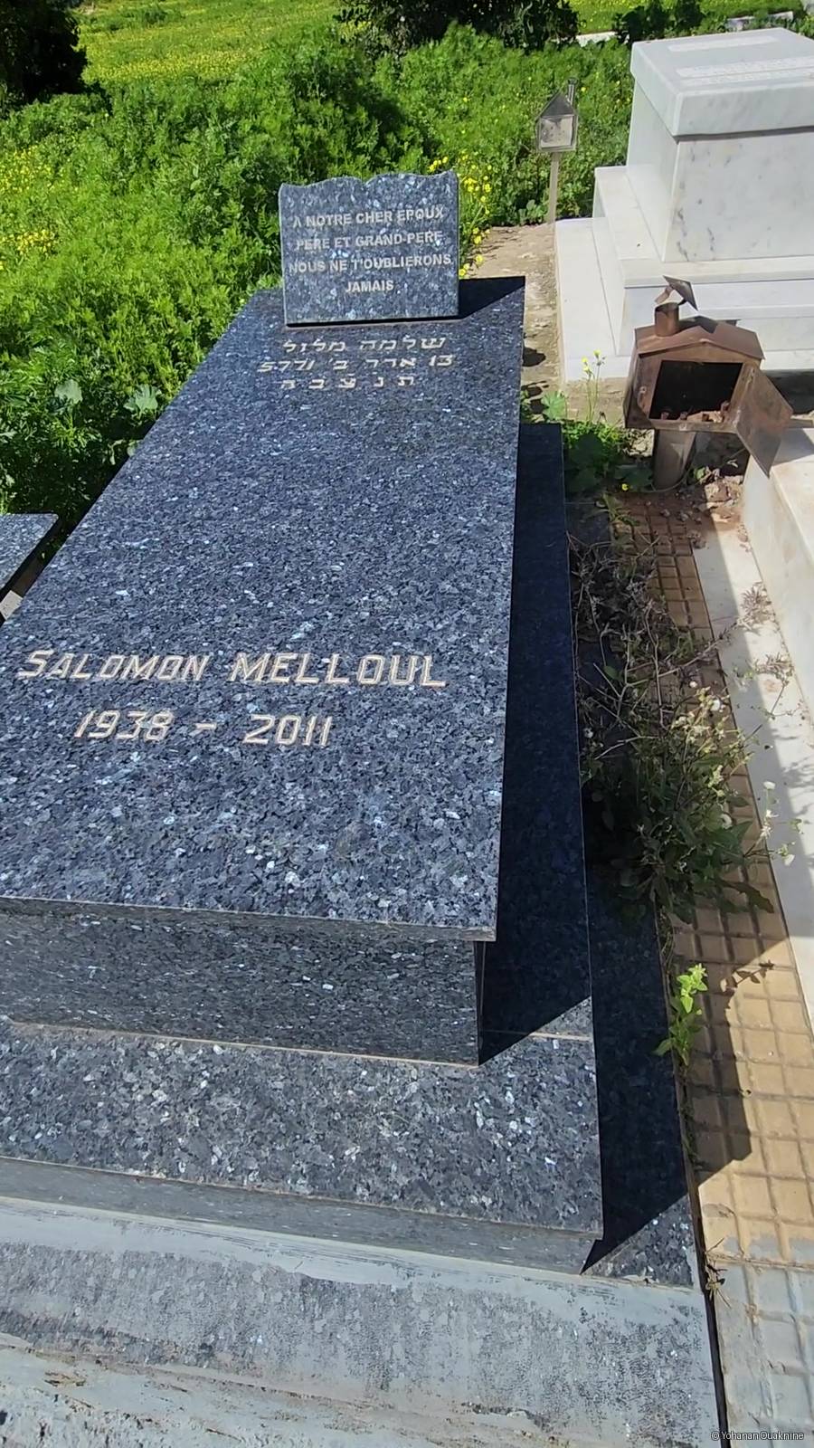 Lápide de MELLOUL Salomon