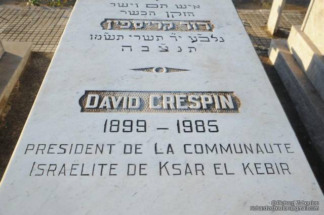 Stèle de Crespin David