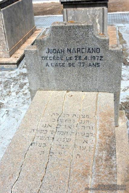 Lápide de MARCIANO JUDAH