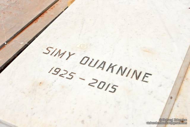 Stèle de OUAKNINE SIMY
