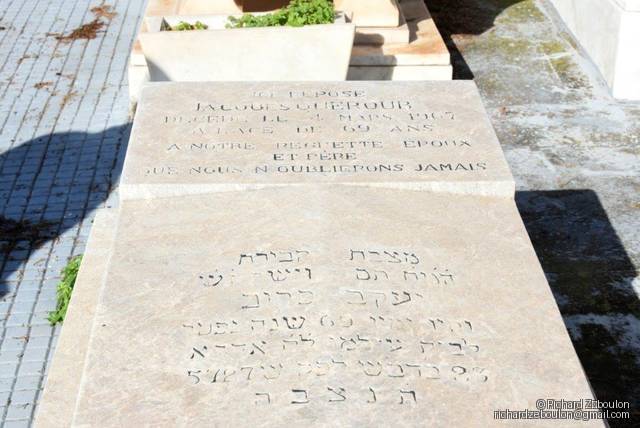 מַצֵּבה פון Queroub Jacques