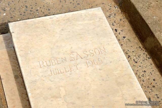 מַצֵּבה פון SASSON Ruben