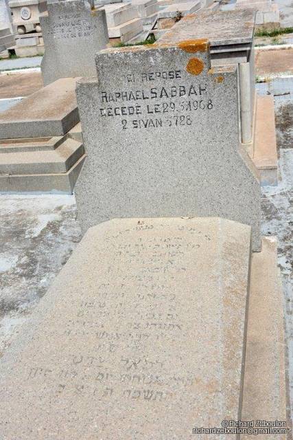 Stèle de SABBAH RAPHAEL