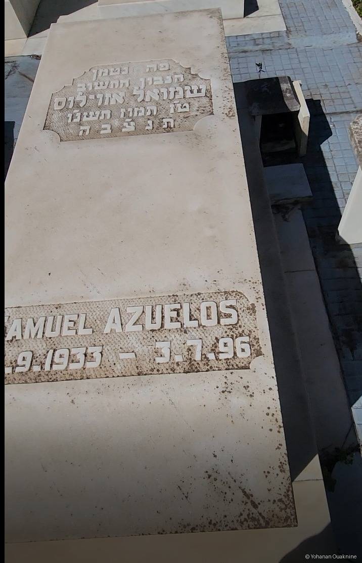 מַצֵּבה פון AZUELOS SAMUEL
