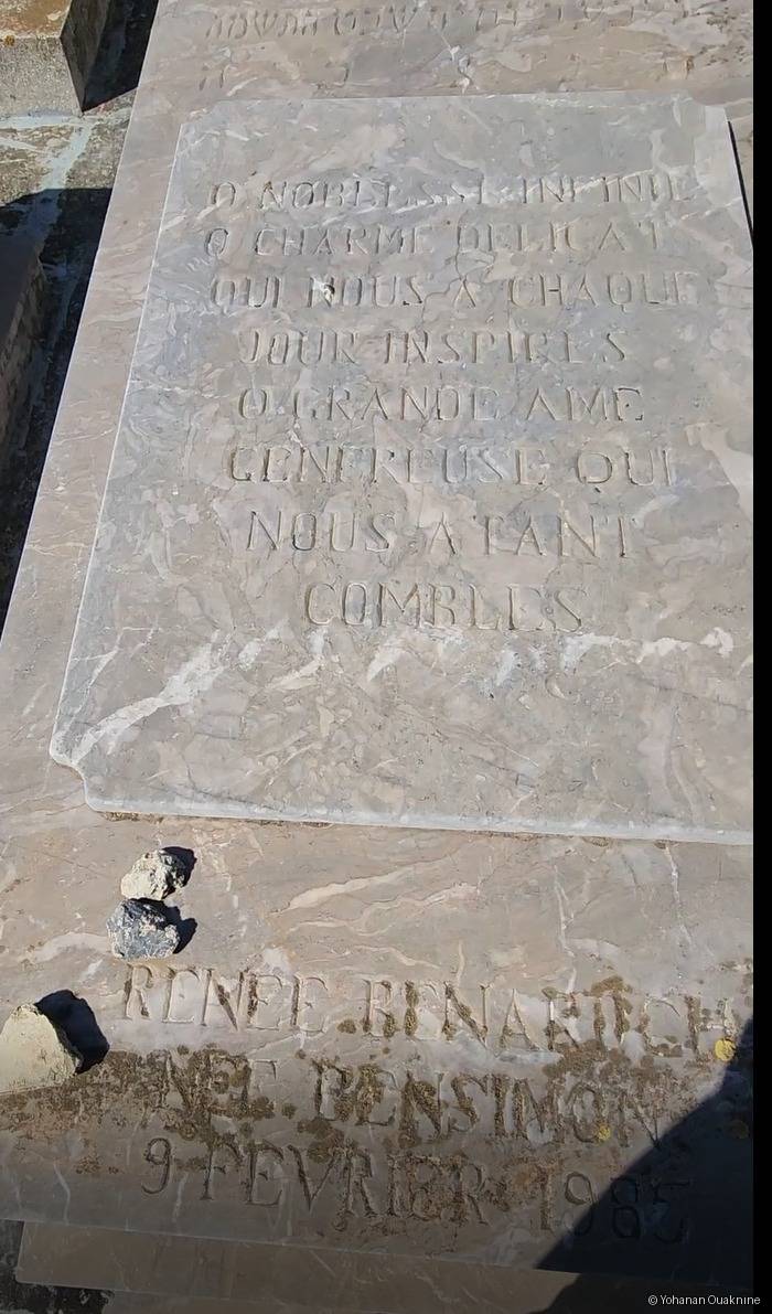 Stèle de BENARROCH RENÉE