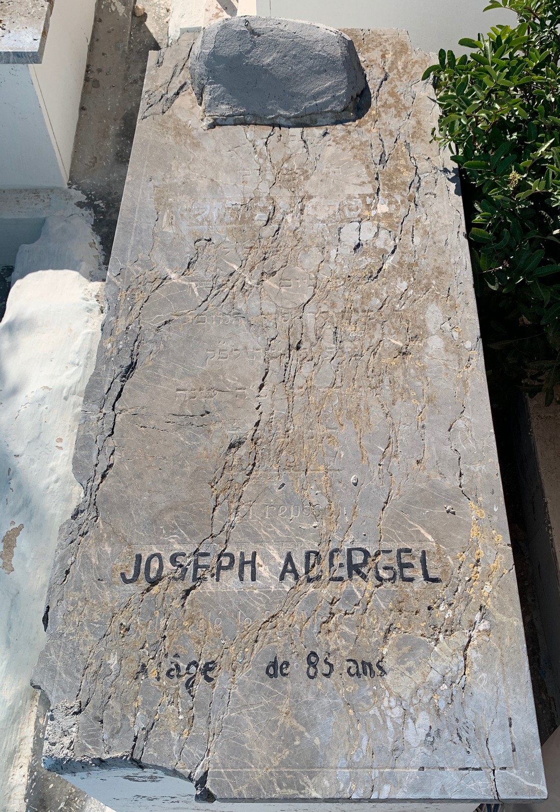 ABERGEL Joseph 的墓碑