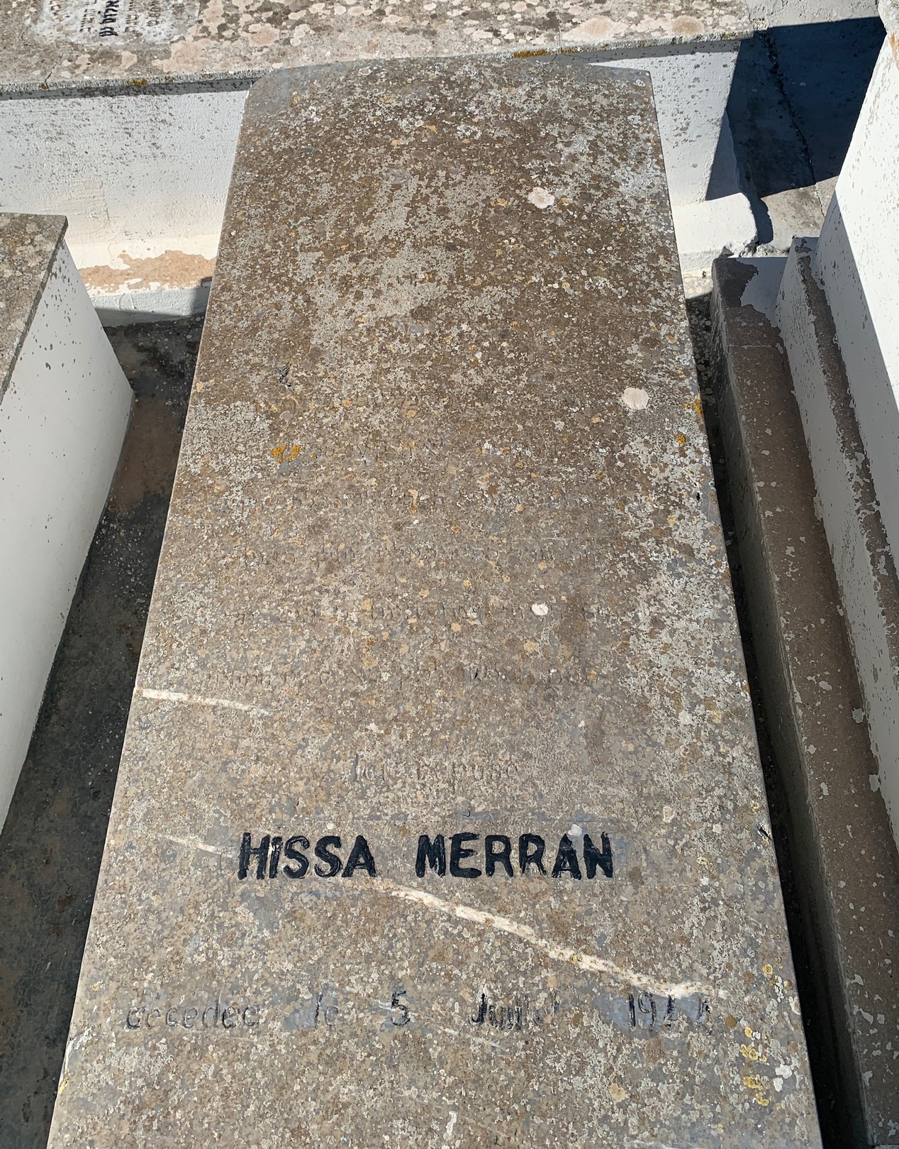 מַצֵּבה פון MERRAN Hissa