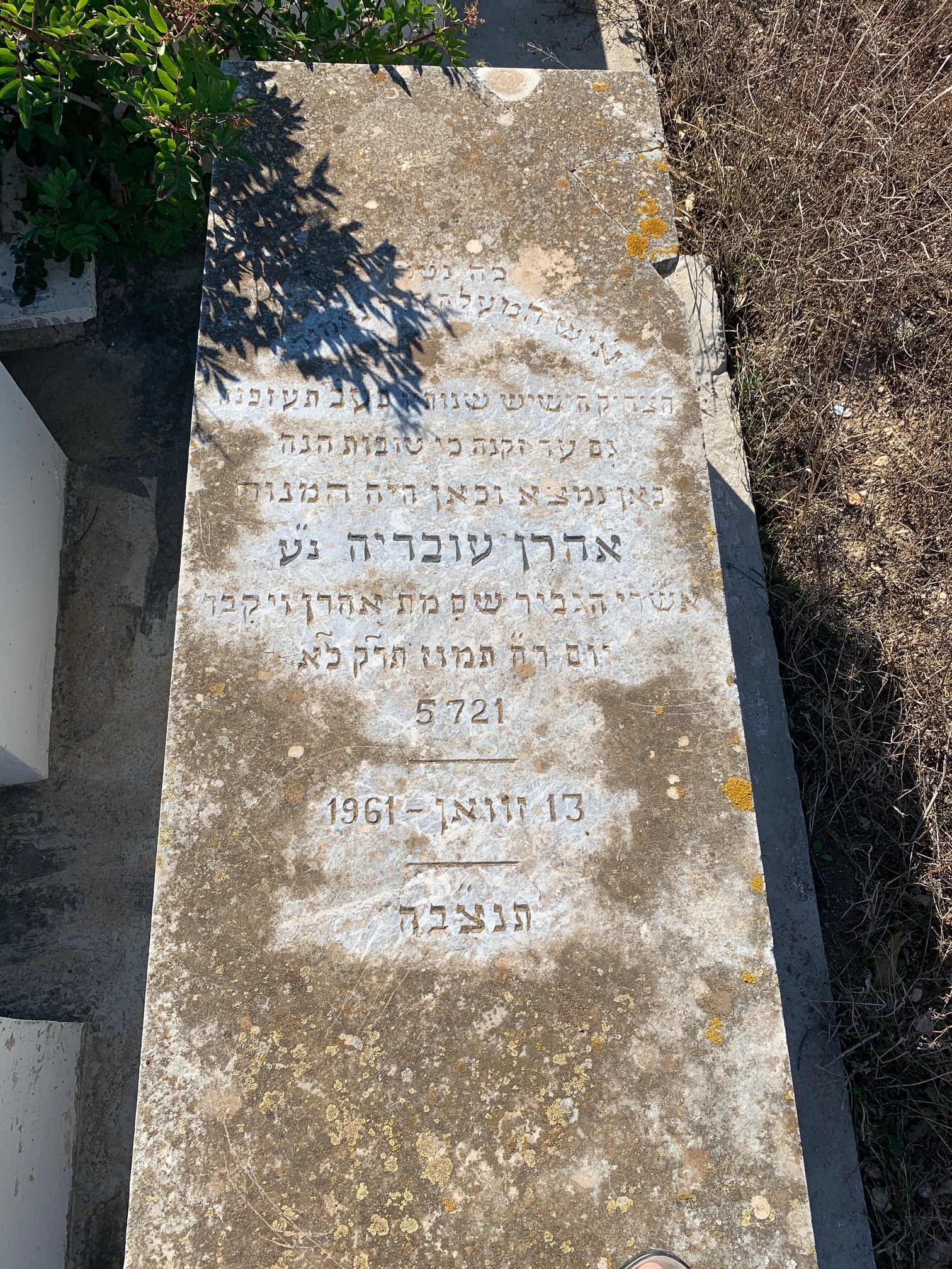 Stèle de Ovadia Aaron