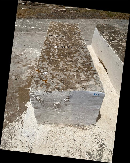 Tombstone of Benzécri Messoda