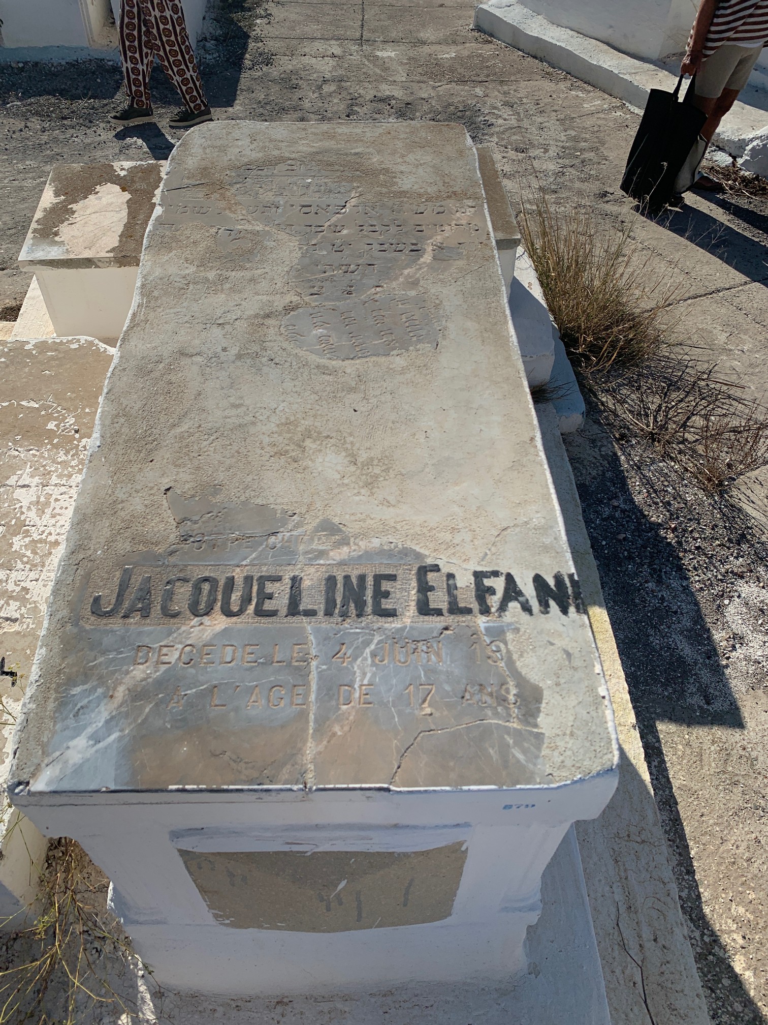 Stèle de Elfany Jaqueline