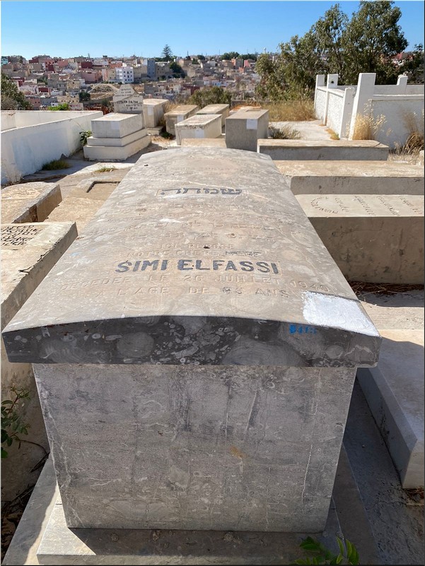 شاهدة قبر Elfassy Simy