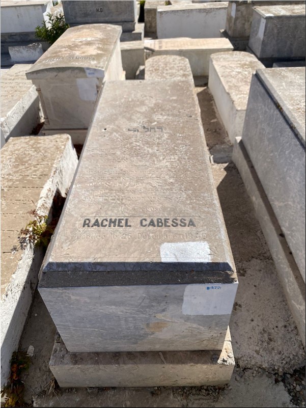 Tombstone of Cabessa Rachel
