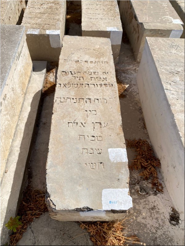 شاهدة قبر Amzallag Massouda