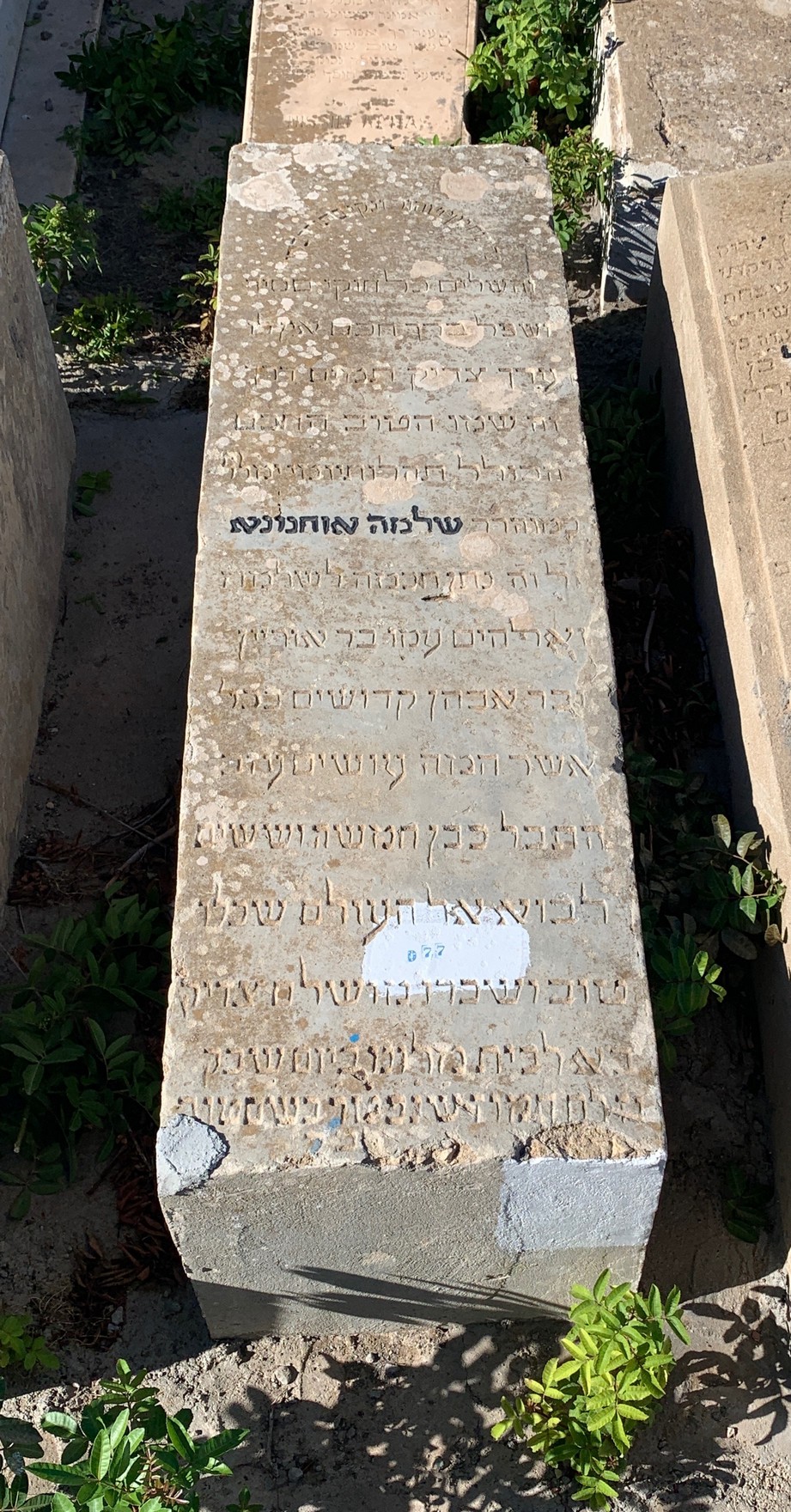 מצבת Oinino Chlomo