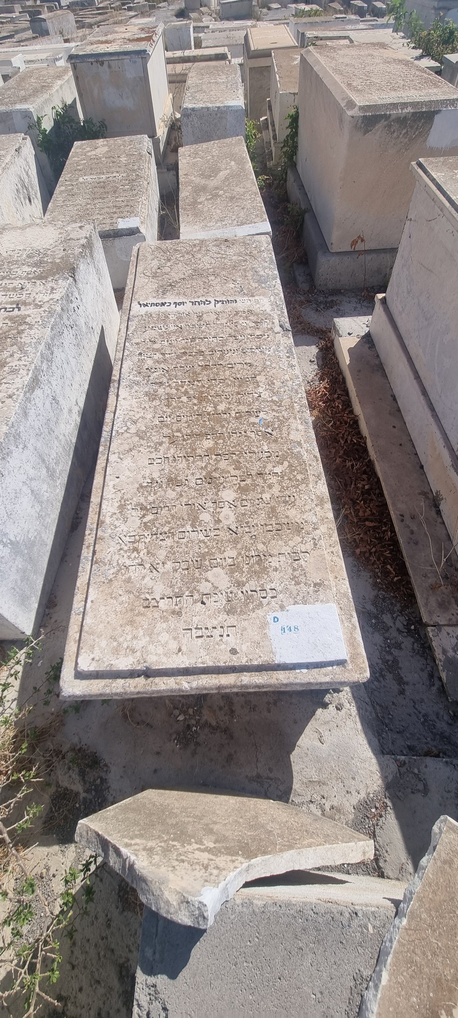 Castiel Yossef fejfája