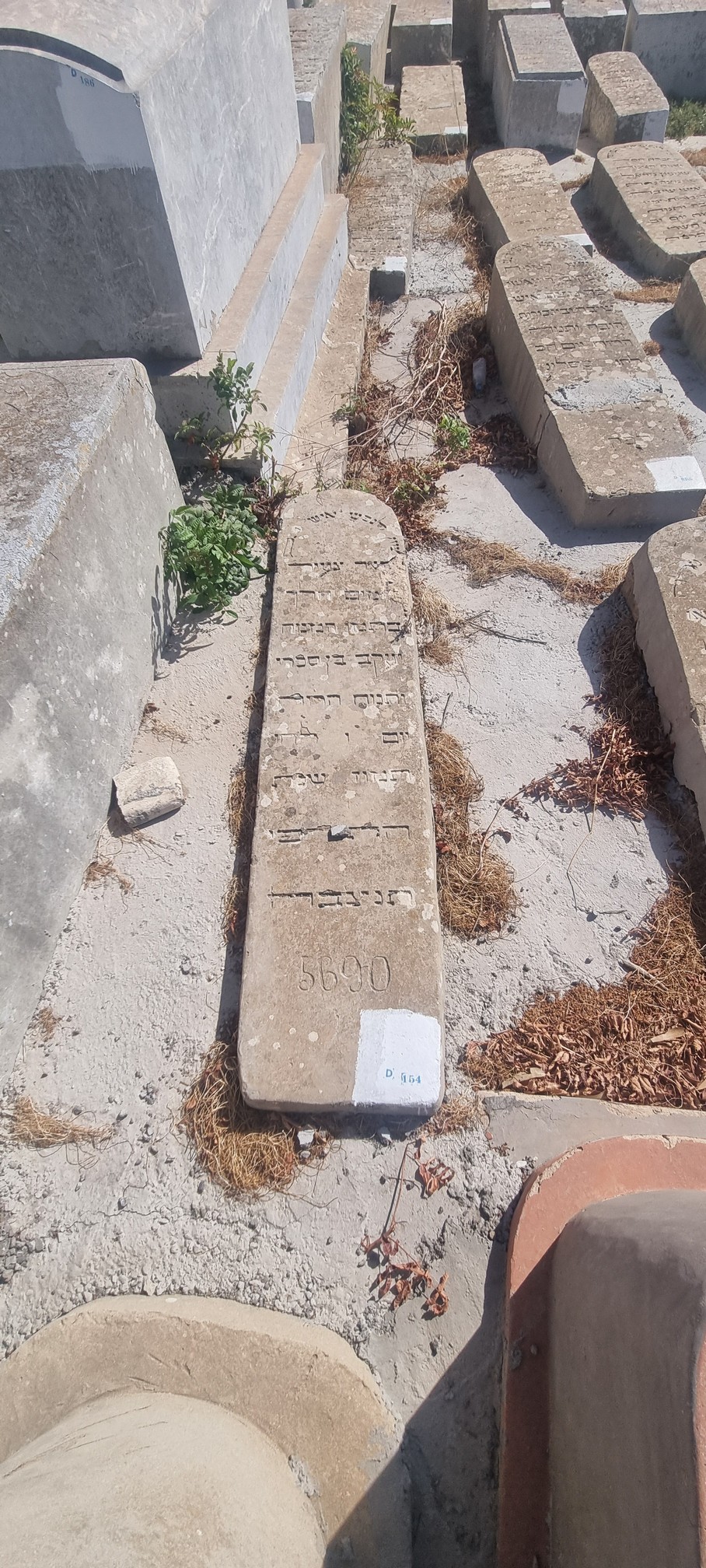 Lápide de Benzécri Yaacov