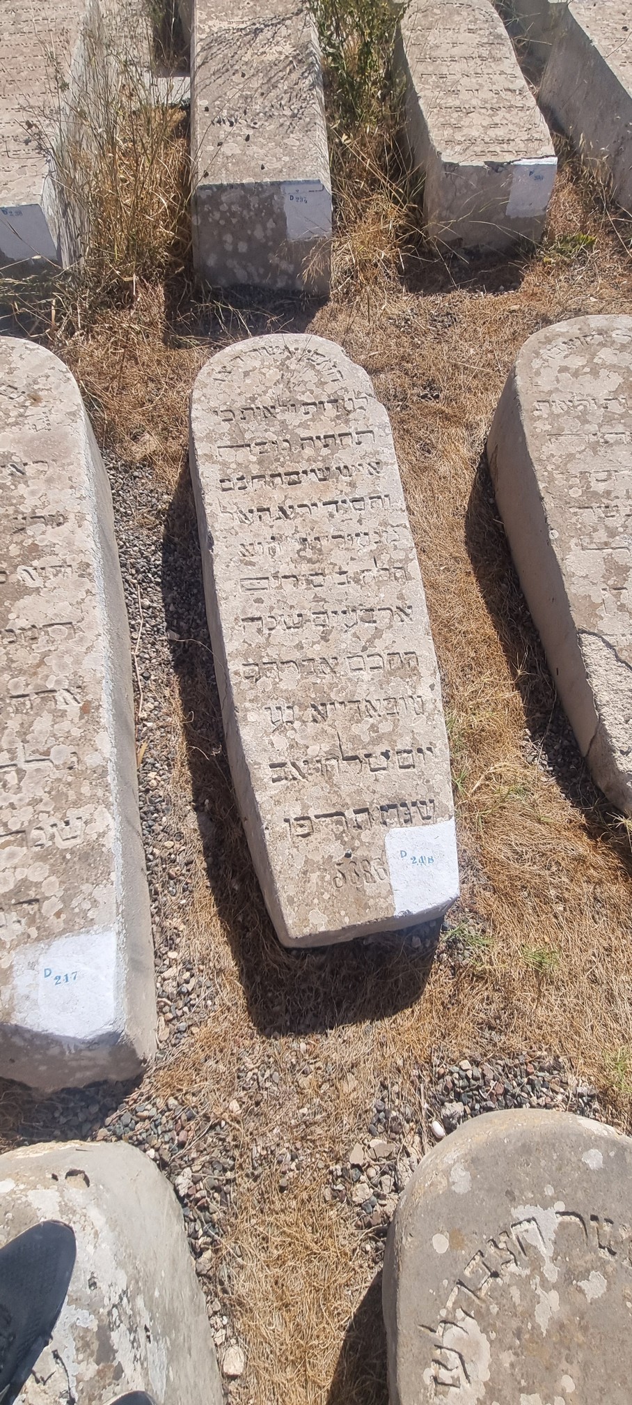 Ovadia Avraham fejfája