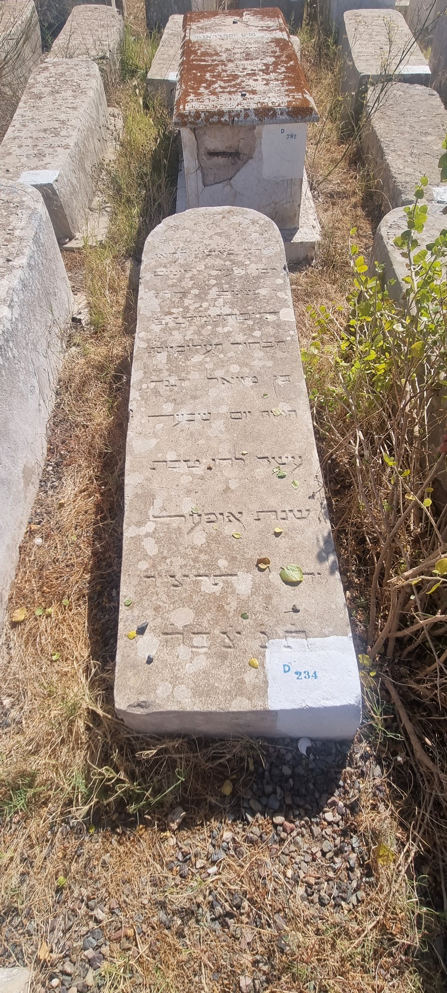 Grabstein von BenMoyal Yossef