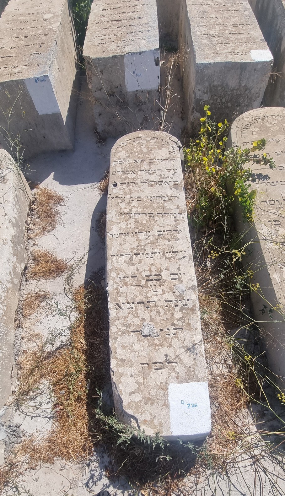 Grafsteen van Castiel Avraham