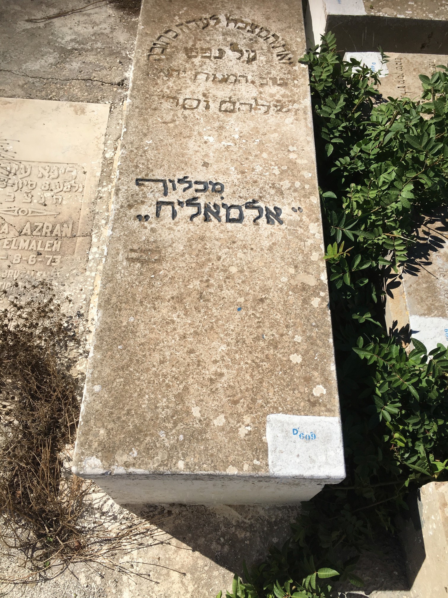 מצבת Elmaleh Maklouf