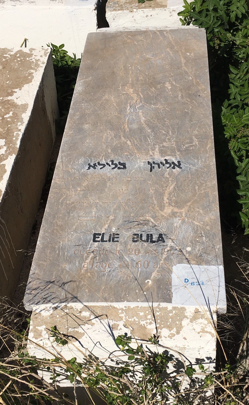 Grabstein von Blila Elie