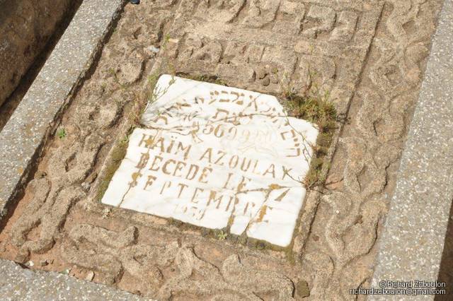 Stèle de AZOULAY HAÏM