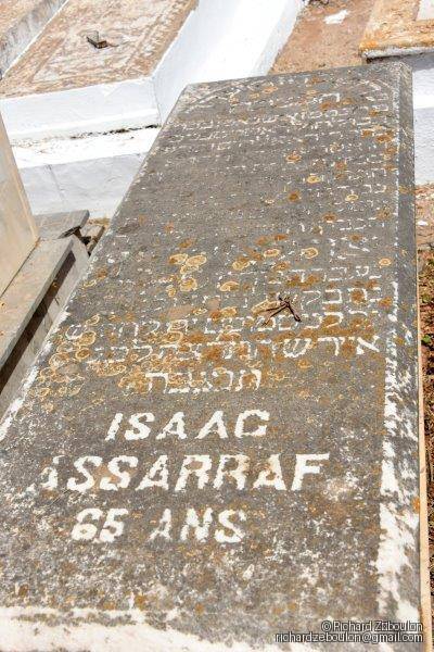 Grabstein von Assarraf Isaac