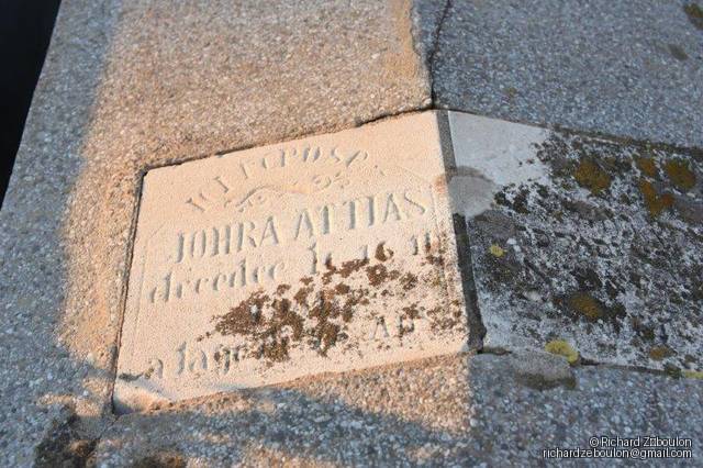 Stèle de ATTIAS JOHRA